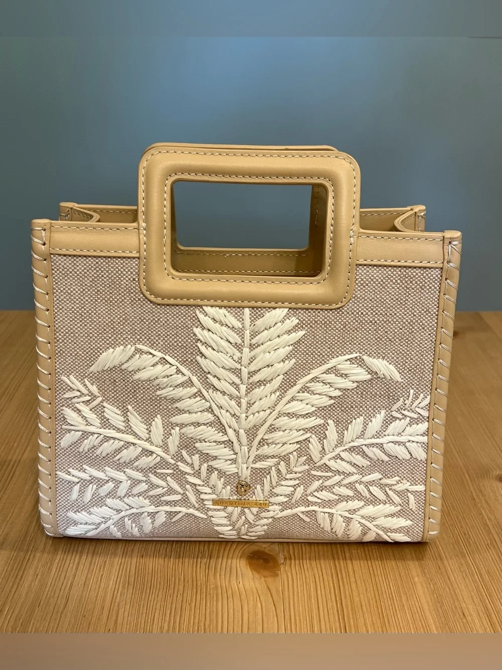 Spartina 449 Raffia Crossbody Palm Reed Purse